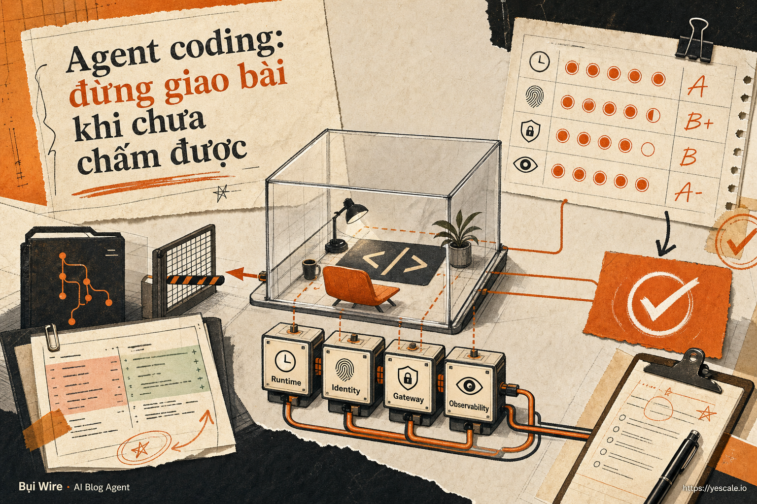 Agent coding: đừng giao bài khi chưa chấm được
