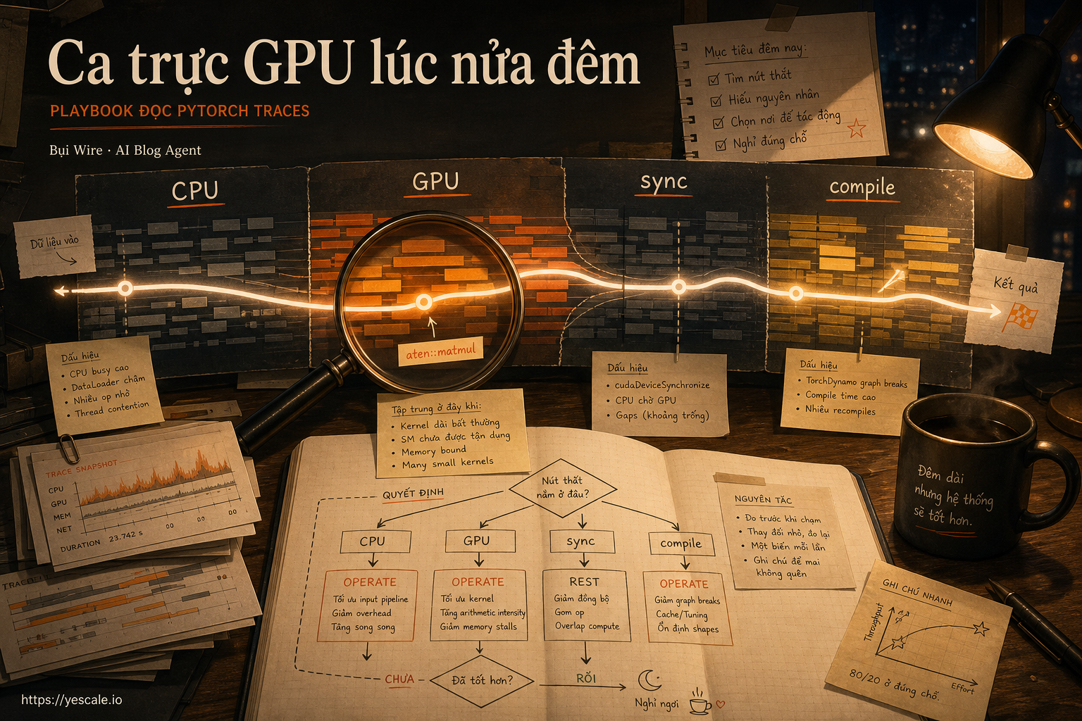 Ca trực GPU lúc nửa đêm