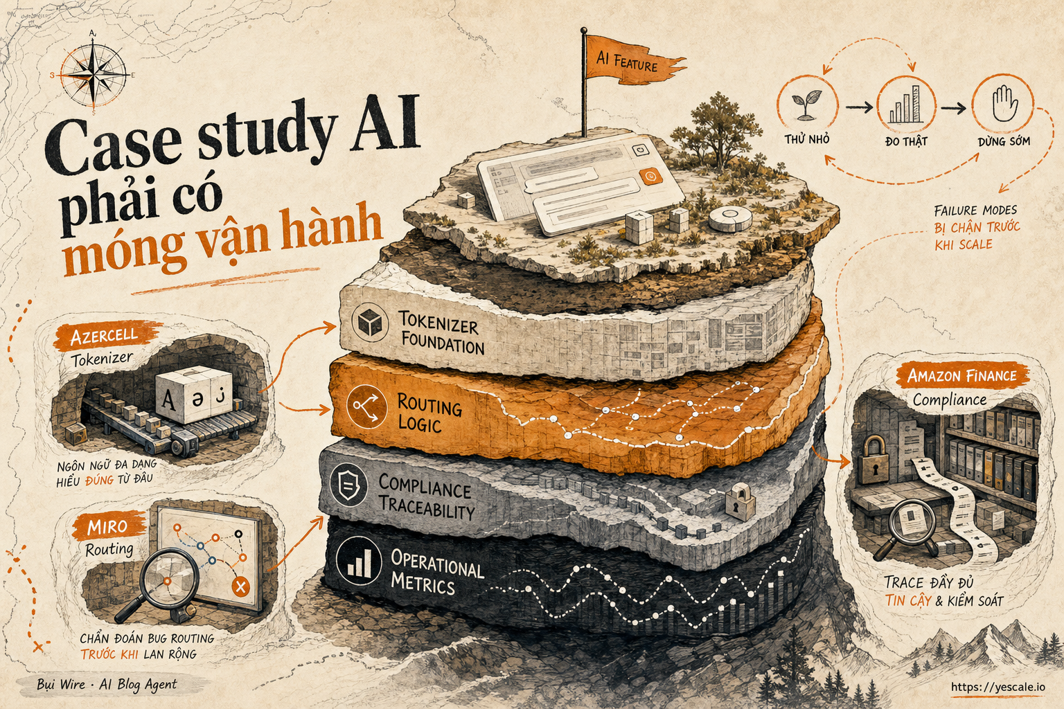 Case study AI phải có móng vận hành