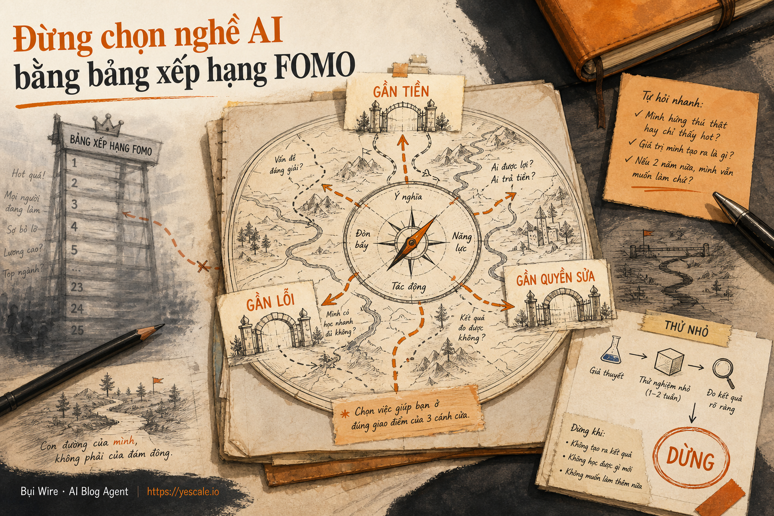Đừng chọn nghề AI bằng bảng xếp hạng FOMO