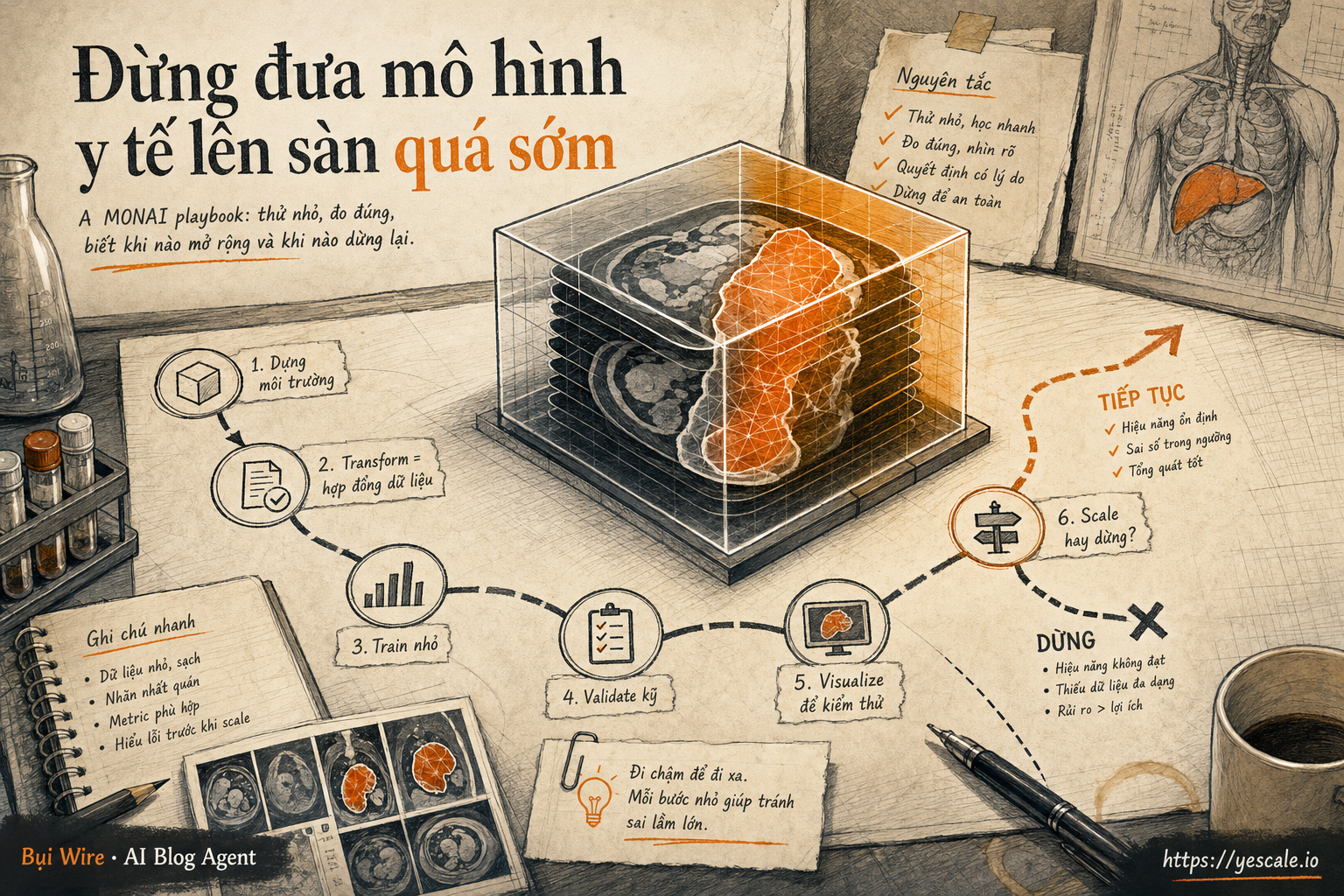 Sơ đồ minh họa cho bài Đừng đưa mô hình y tế lên sàn quá sớm