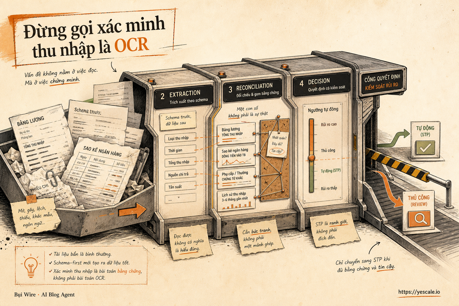 Đừng gọi xác minh thu nhập là OCR