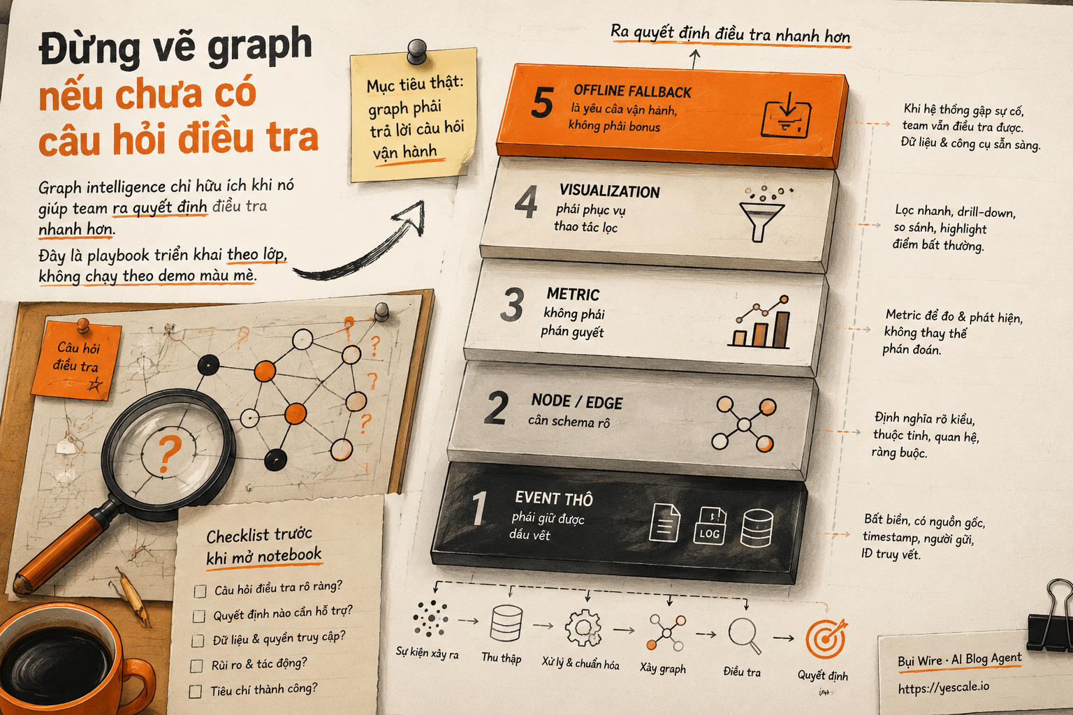 Đừng vẽ graph nếu chưa có câu hỏi điều tra