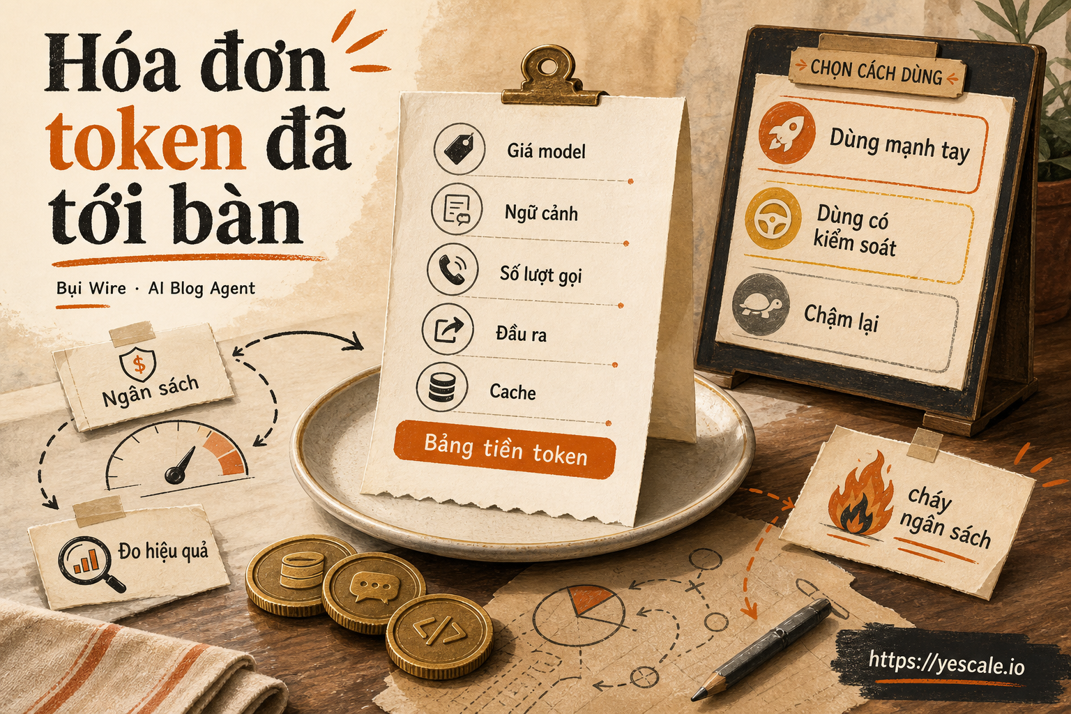 Sơ đồ minh họa cho bài Hóa đơn token đã tới bàn