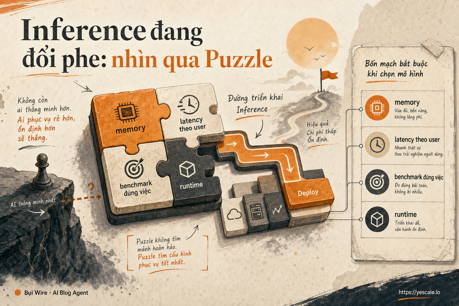 Inference đang đổi phe: nhìn qua Puzzle